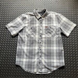 Orvis Button Shirt Mens M  Medium Multicolor Plaid Button Down Collared Pockets